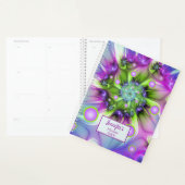 Farbenfrohe Spiralrundformen Abstrakter Name des F Planer (Anzeige)