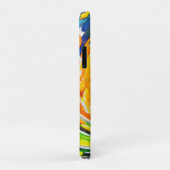 Farbenfrohe Spiralvortex-Design Case-Mate iPhone Hülle (Hinten/Rechts)