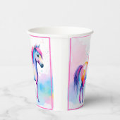 Farbenfrohe Spirituosen 2 Papierkästen Pappbecher (Rechts)