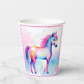 Farbenfrohe Spirituosen 2 Papierkästen Pappbecher (Vorderseite)