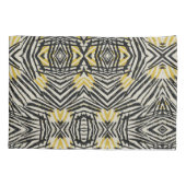 Farbenfrohe Splashes und dynamische Linien Kissenbezug (Rückseite)