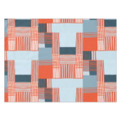 Farbenfrohe Splashes und dynamische Linien Tischdecke (Vorderseite (Horizontal))