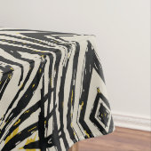 Farbenfrohe Splashes und dynamische Linien Tischdecke (Beispiel)