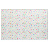 Farbenfrohe Sprinkle Line Confetti Muster Wenjr Stoff (Fat Quarter (45,7 x 55,9 cm))