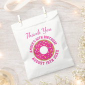 Farbenfrohe Sprinklerbeutel zum Geburtstag Geschenktütchen (Ausgeschnitten)