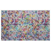 Farbenfrohe Spritzer abstraktes Design Stoff (Fat Quarter (45,7 x 55,9 cm))