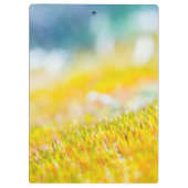 Farbenfrohe Sprossen Klemmbrett (Rückseite)