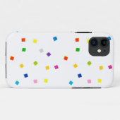 Farbenfrohe Square Confetti iPhone 5/5S Fall Case-Mate iPhone Hülle (Rückseite (Horizontal))
