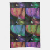 Farbenfrohe Squash Quilt Handtuch (Vertikal)