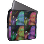 Farbenfrohe Squash Quilt Laptopschutzhülle (Vorne Rechts)
