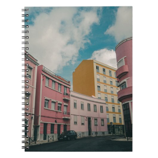 FARBENFROHE STADT NOTIZBLOCK (Vorderseite)