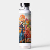 farbenfrohe Stadt Trinkflasche (Rechts)