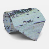 farbenfrohe Stadtkunst Krawatte (Gerollt)