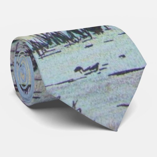 farbenfrohe Stadtkunst Krawatte (Gerollt)