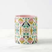 Farbenfrohe Stammesmuster Tasse (Zentrum)