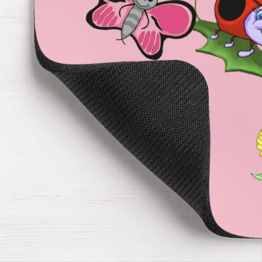 Farbenfrohe Standard Mousepad (Ecke)