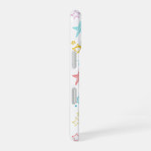 Farbenfrohe Star Doodle iPhone Case 16 Hülle (Rechte Seite)
