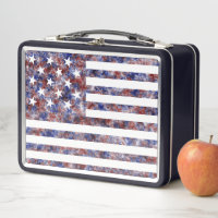 Farbenfrohe Star-Spangled Banner America Flag