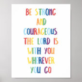 Farbenfrohe, starke und mutige Poster (Vorne)