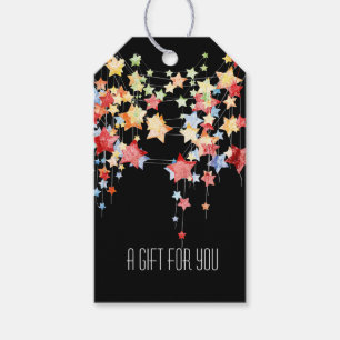 Farbenfrohe Stars / Personalisierte Geschenke Geschenkanhänger
