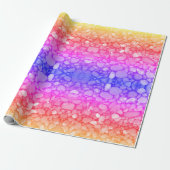 Farbenfrohe Steine Magic Matte Wrapping Paper Geschenkpapier (Ungerollt)