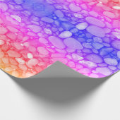 Farbenfrohe Steine Magic Matte Wrapping Paper Geschenkpapier (Ecke)