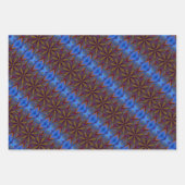 Farbenfrohe Sterne Abstraktes Design Geschenkpapier Set (Vorderseite 2)