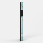 Farbenfrohe Sterne Muster iPhone Case (Hinten/Rechts)