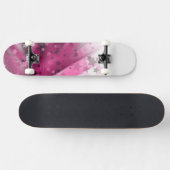 Farbenfrohe Sternenexplosion Skateboard (Horizontal)