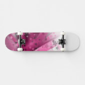 Farbenfrohe Sternenexplosion Skateboard (Horizontal)