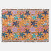 Farbenfrohe Sternfische Decke (Vorderseite)