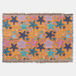 Farbenfrohe Sternfische Decke