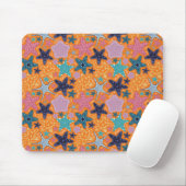 Farbenfrohe Sternfische Mousepad (Mit Mouse)