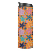 Farbenfrohe Sternfische Thermosbecher (Nach rechts gedreht)