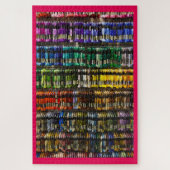 Farbenfrohe Stickerei Floss Thread Skeins Puzzle (Vertikal)