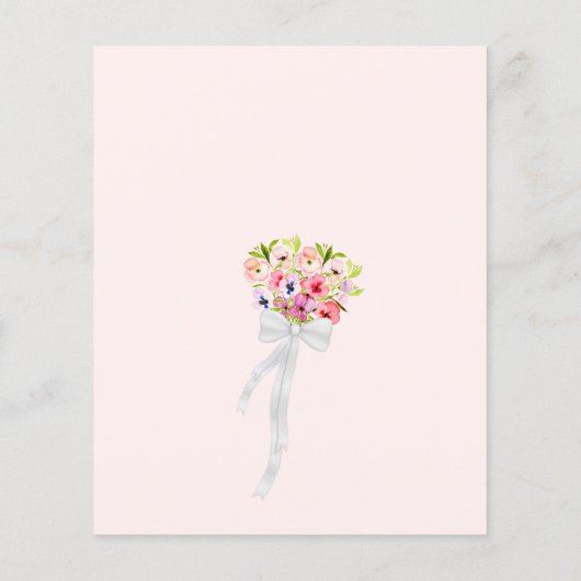 Farbenfrohe Stiefmütterchen Elegantes HAUSHALT Ein (Rückseite)