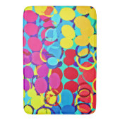Farbenfrohe Stilelemente und Chic Spectrum Pattern Badematte (Vorderseite Vertikal)