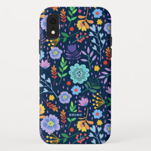 Farbenfrohe, stilisierte Blume Case-Mate iPhone Hülle