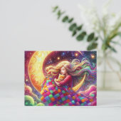 Farbenfrohe Stilmöbel Postkarte (Stehend Vorderseite)