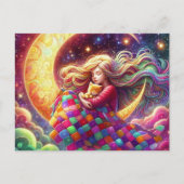 Farbenfrohe Stilmöbel Postkarte (Vorderseite)