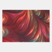 Farbenfrohe strahlende Muster Geschenkpapier Set (Vorderseite 2)