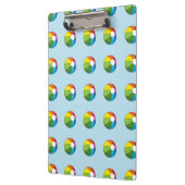 Farbenfrohe Strandball Klemmbrett (Links)