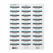 Farbenfrohe Strandhütten (Vorne)