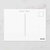 Farbenfrohe Straße Oaxaca, Mexiko Postkarte (Rückseite)