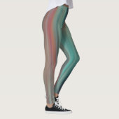 Farbenfrohe Straßen Leggings (Rechts)