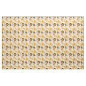 Farbenfrohe Straßenbauweise Gelborange Kind Stoff (Yard (91,4 cm))