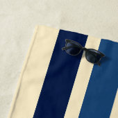 Farbenfrohe Streifen 70er 80er Retro Racing Streif Strandtuch (Beispiel)