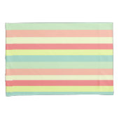 Farbenfrohe Streifen Kissenbezug (Vorderseite-Rechts)