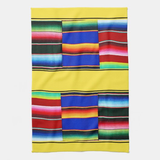 Farbenfrohe Streifen Küchentuch (Vertikal)