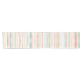 Farbenfrohe Streifen Kurzer Tischläufer (Horizontal)